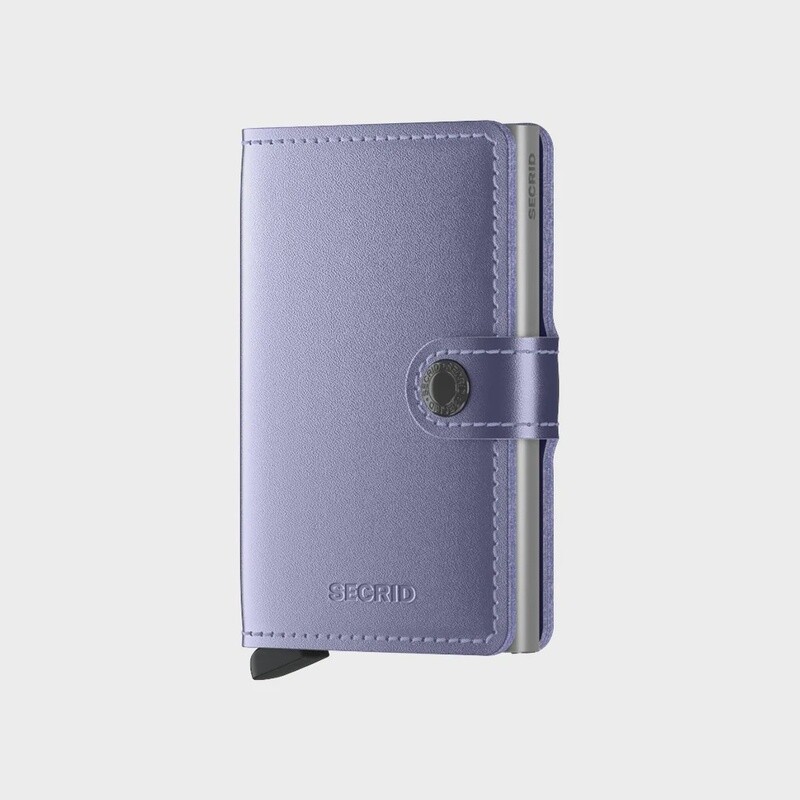 Miniwallet Metallic Lila