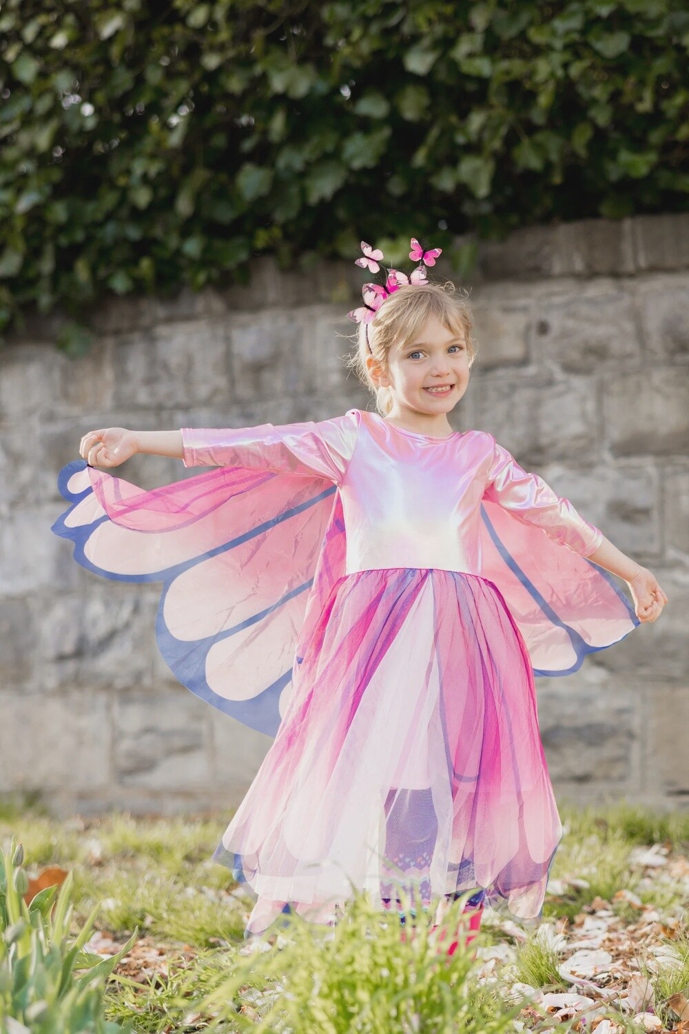 32523 Butterfly Twirl Dress w/Wings Size 3-4