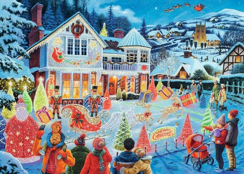16849 Christmas House 1000pc