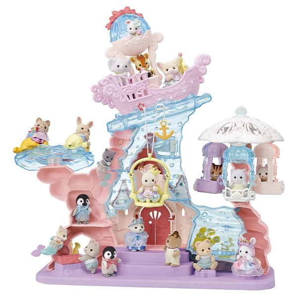 CC2073 Baby Mermaid Castle
