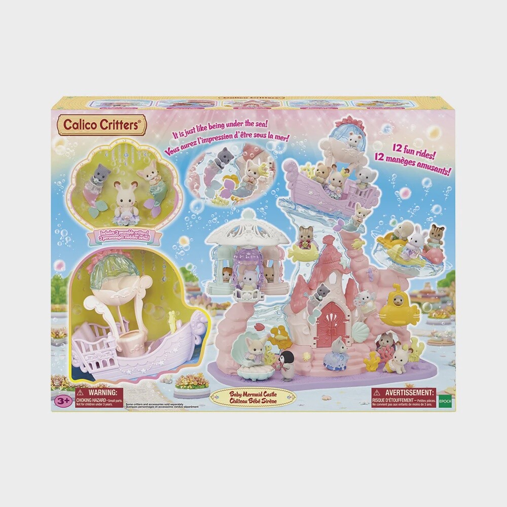 CC2073 Baby Mermaid Castle