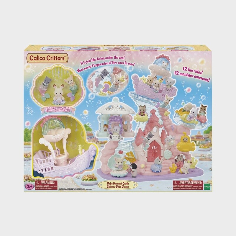 CC2073 Baby Mermaid Castle