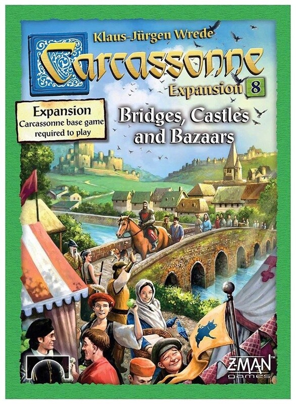 ZM7818 CARCASSONNE: EXP #8 - BRIDGES, CASTLES &amp; BAZAARS