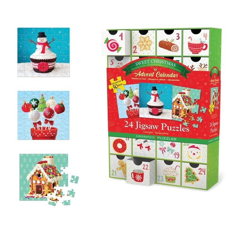 8924-5666 Advent Calendar (24 mini 50pc pzls)