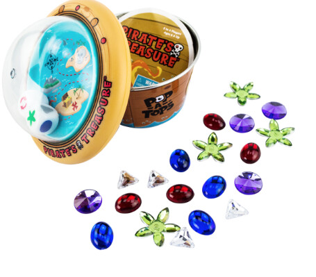 PAT-6795 Pop-A-Tops Pirate's Gold (4 in PDQ)