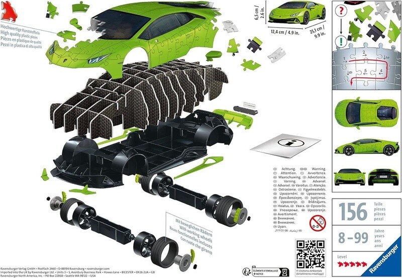 11559 Lamborghini Huracan Verde 3D