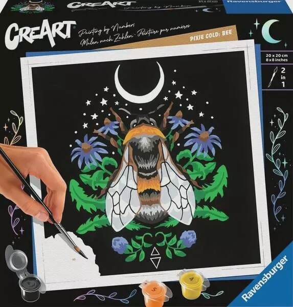 23512 CreArt Pixie Cold: Bee 8x8