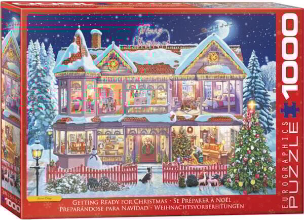 6000-0973 Getting Ready for Christmas by Steve Crisp