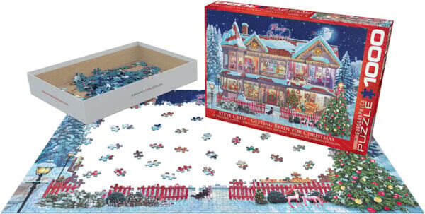 6000-0973 Getting Ready for Christmas by Steve Crisp