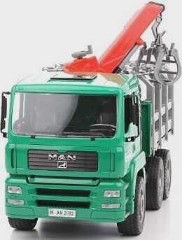 02769 MAN TGA Timber Truck with Loading Crane with 3 Trunks