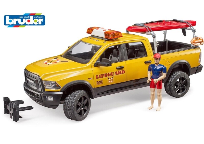 02506 NEW RAM Life Guard w figure, stand up paddle + L/S Module