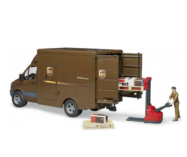 02538 MB Sprinter UPS w driver and accessories