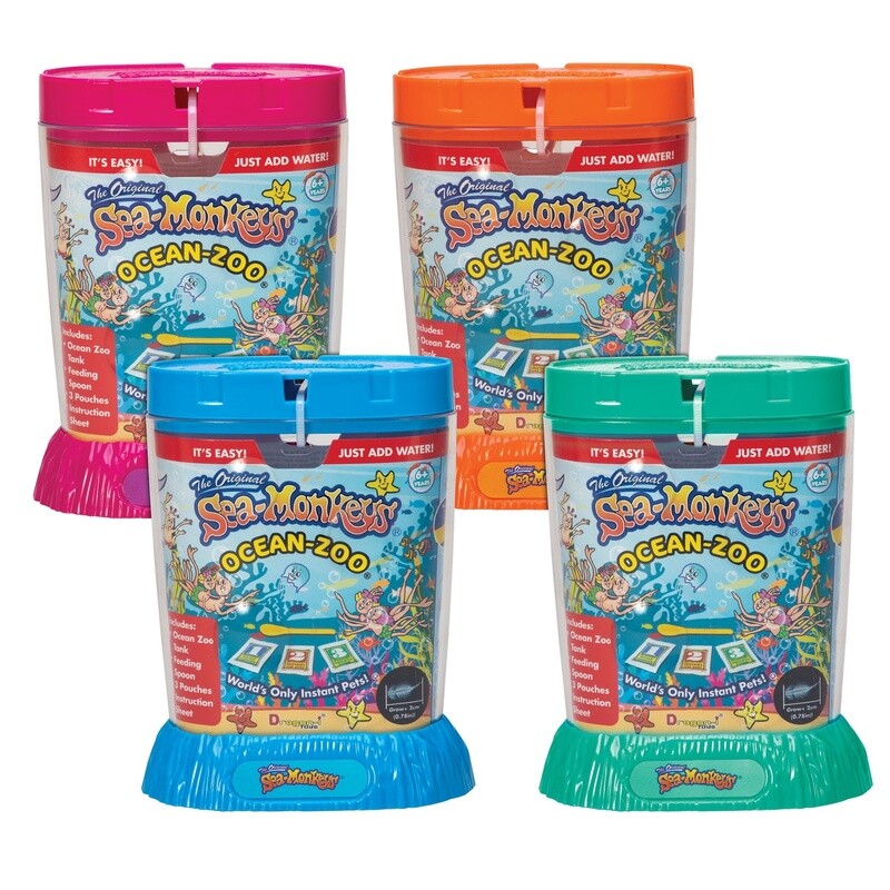 23232 SEA-MONKEY OCEAN ZOO 6PCS NEON