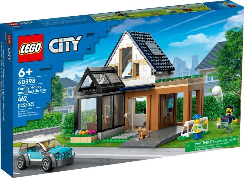 60398 Family House and Electric Car