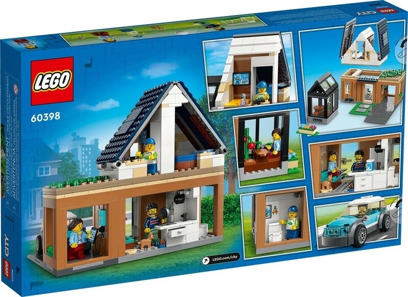 60398 Family House and Electric Car