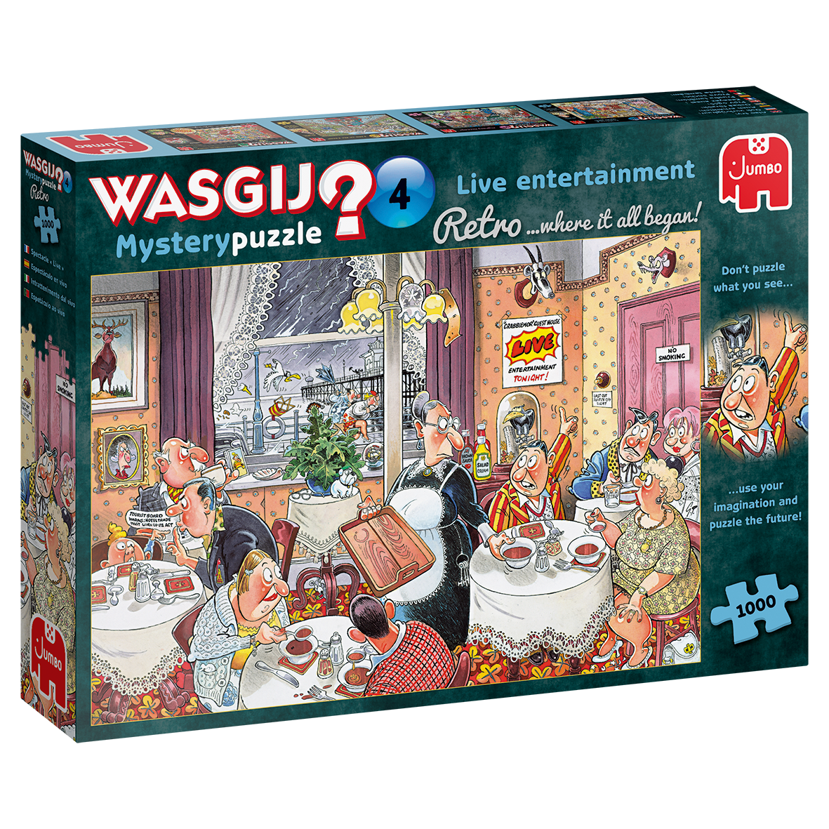 70-19177 1000pc W.R. Myst.4 Live Entertainement