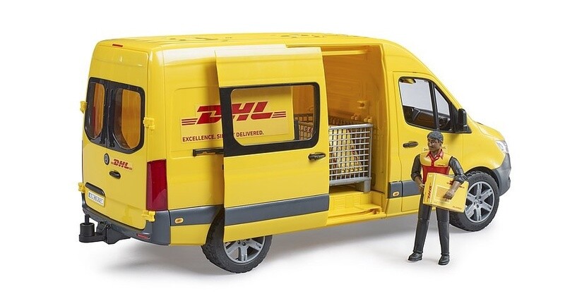 02671 MB Sprinter DHL truck w driver