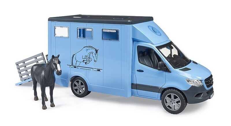 02674 MB Sprinter animal transporter incl. 1 horse