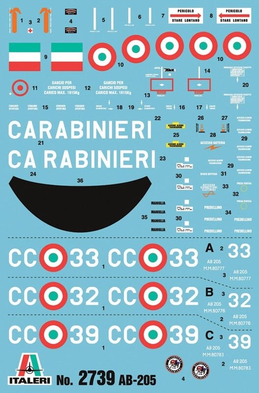 098-2739 AB 205 Arma dei Carabinieri