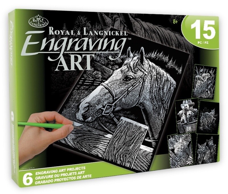 R-08091 EGRVart Activity Set - Horses and Friends