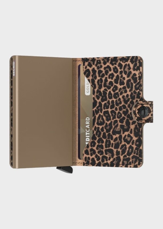 Miniwallet Leo Beige