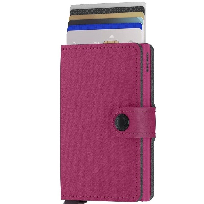 Miniwallet Yard Powder Fuchsia (non-leather)