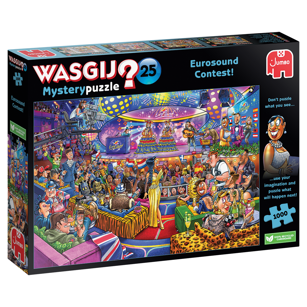 70-00019 1000pc. Wasgij Mys #25 Eurosong contest