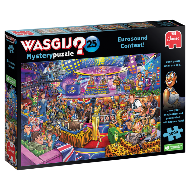 70-00019 1000pc. Wasgij Mys #25 Eurosong contest