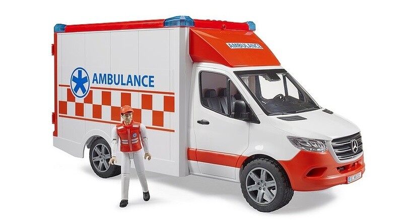 02676 MB Sprinter Ambulance with driver