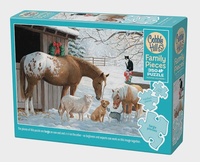 47027 Winter Barnyard (Family)