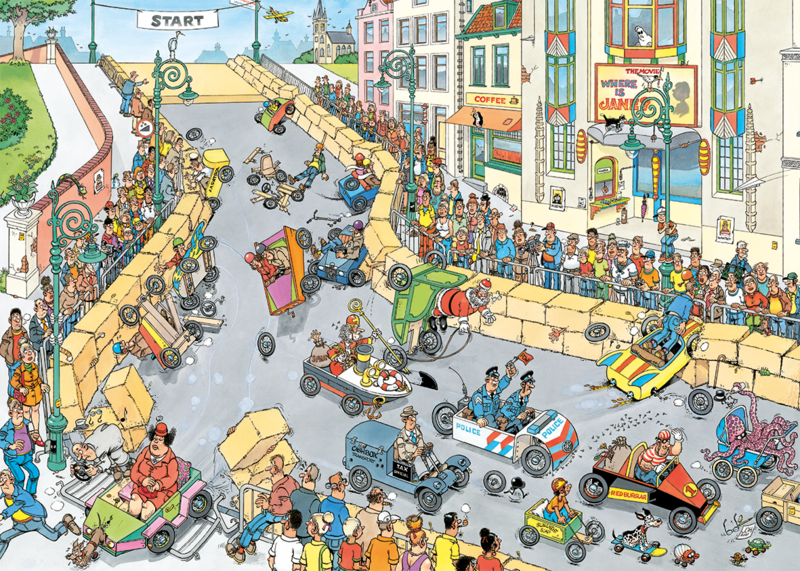 70-20053 1000pc, illustration celebration,JvH