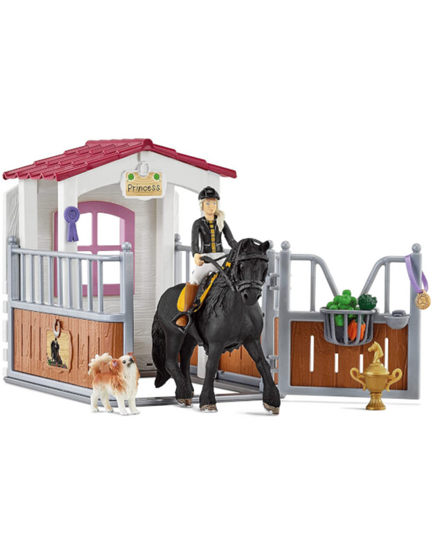 42437 Horse Box with Horse Club Tori &amp; Princess