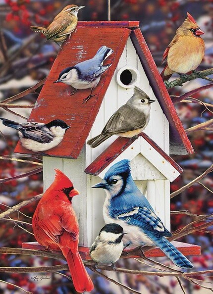 45065 Winter Birdhouse