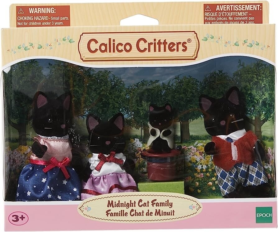 CC1939 Midnight Cat Family