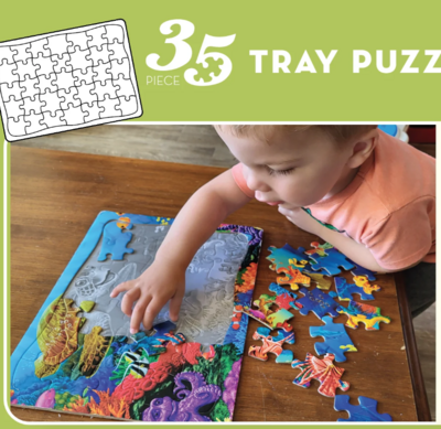 Tray puzzle--35 pcs
