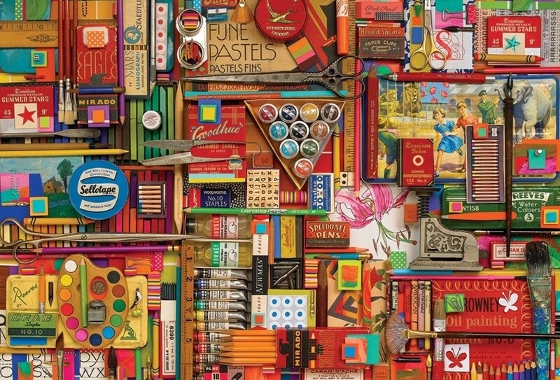 89009 Vintage Art Supplies