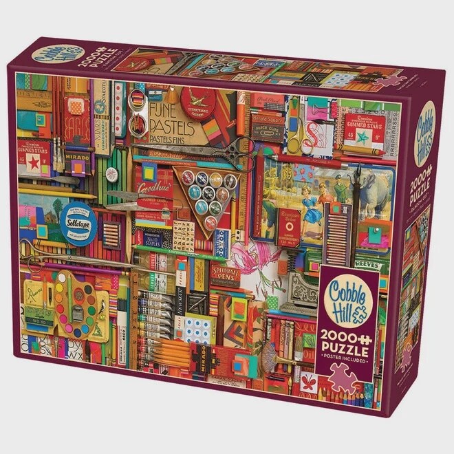 89009 Vintage Art Supplies