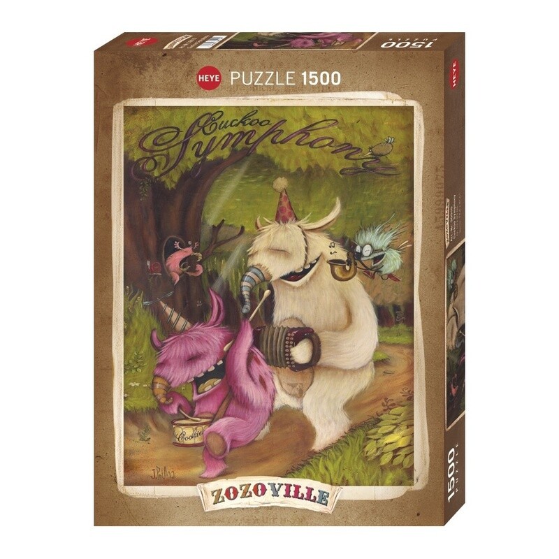 78-30010 1500pc. Cuckoo Symphony. Zozoville