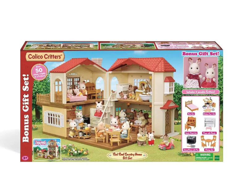 CC1797 Red Roof Country Home Gift Set