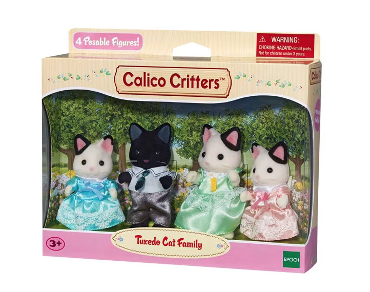 CC1472 Tuxedo Cat Family