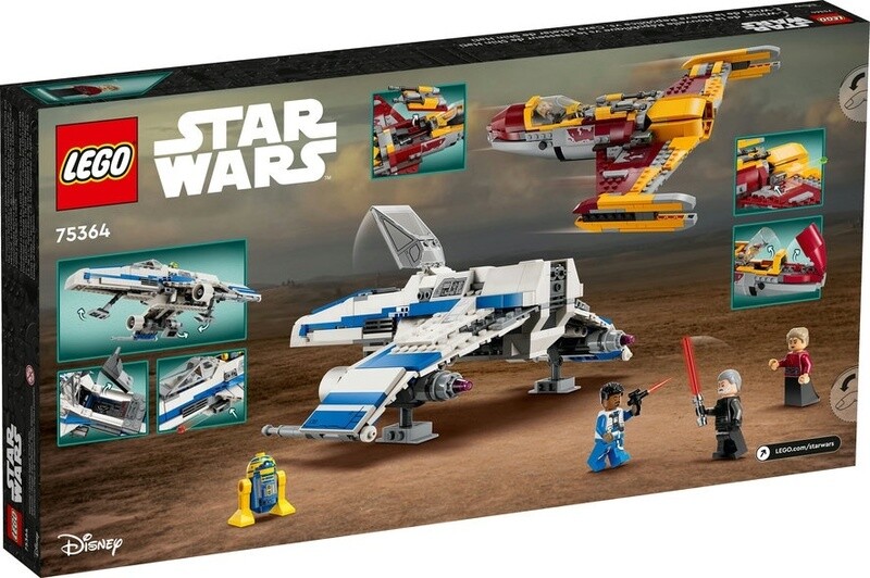 75364 New Republic E-WingTM vs. Shin Hati’s StarfighterTM