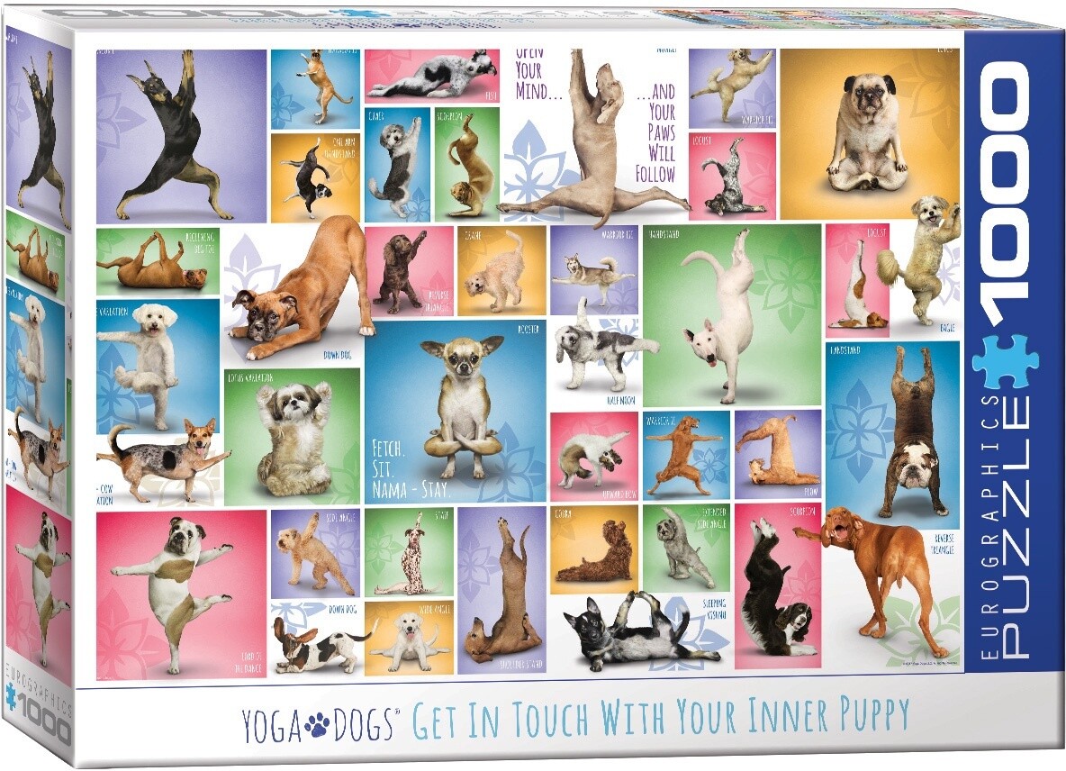 6000-0954 Yoga Dogs