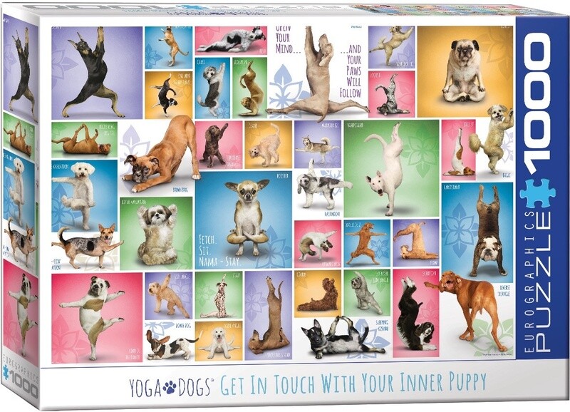 6000-0954 Yoga Dogs