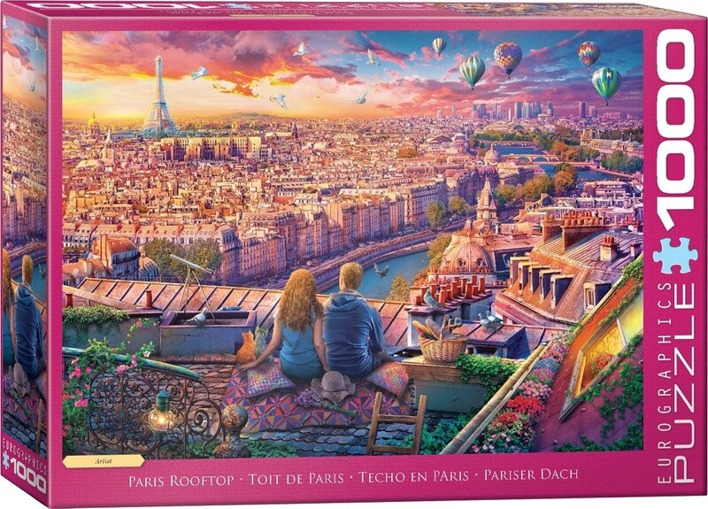 6000-5886 Paris Rooftop by Artbeat St.
