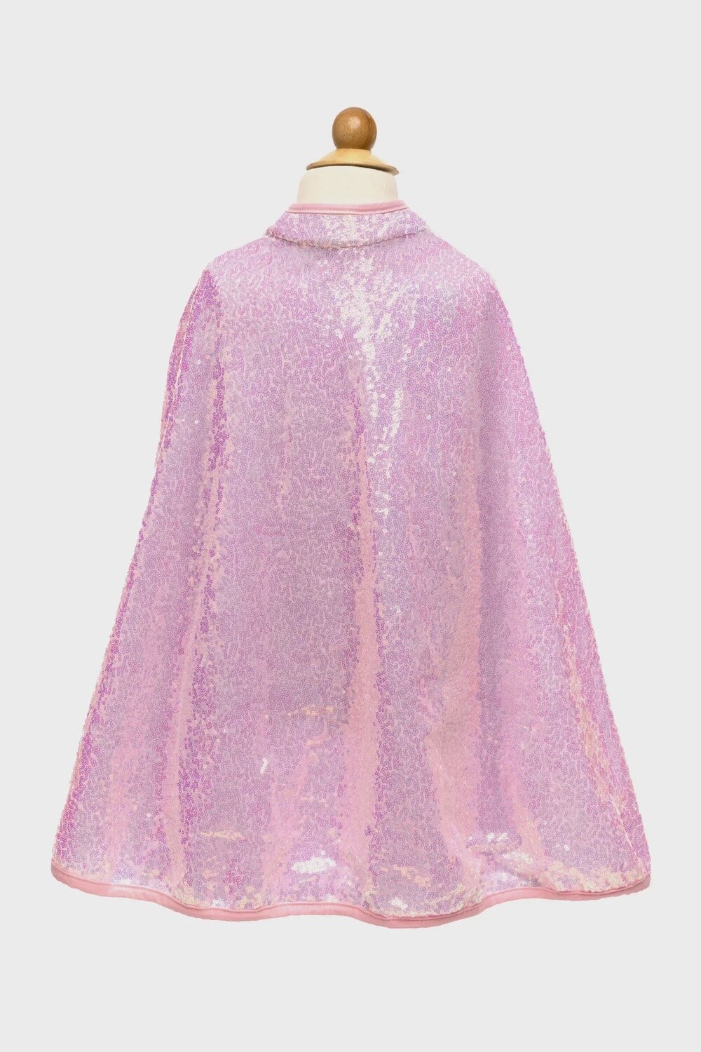 50625 Pink Sequins Cape, Size 5/6