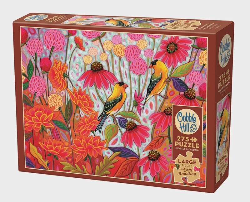 48001 Springtime Goldfinches