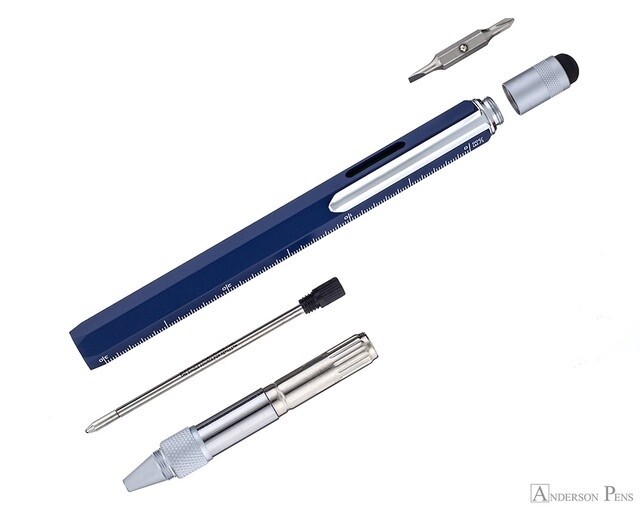 M35297 BP ONE-TOUCH STYLUS TOOL PEN DARK BLUE