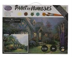 CA-60359 CA PBN (Large): Lamplight Cottage (Kinkade)