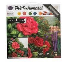 CA-60353 CA PBN (Medium): A Perfect Red Rose (Kinkade)