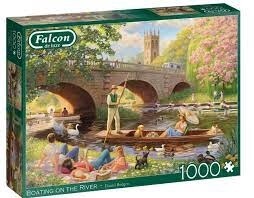 71-11348 1000pcs, Boating on the River